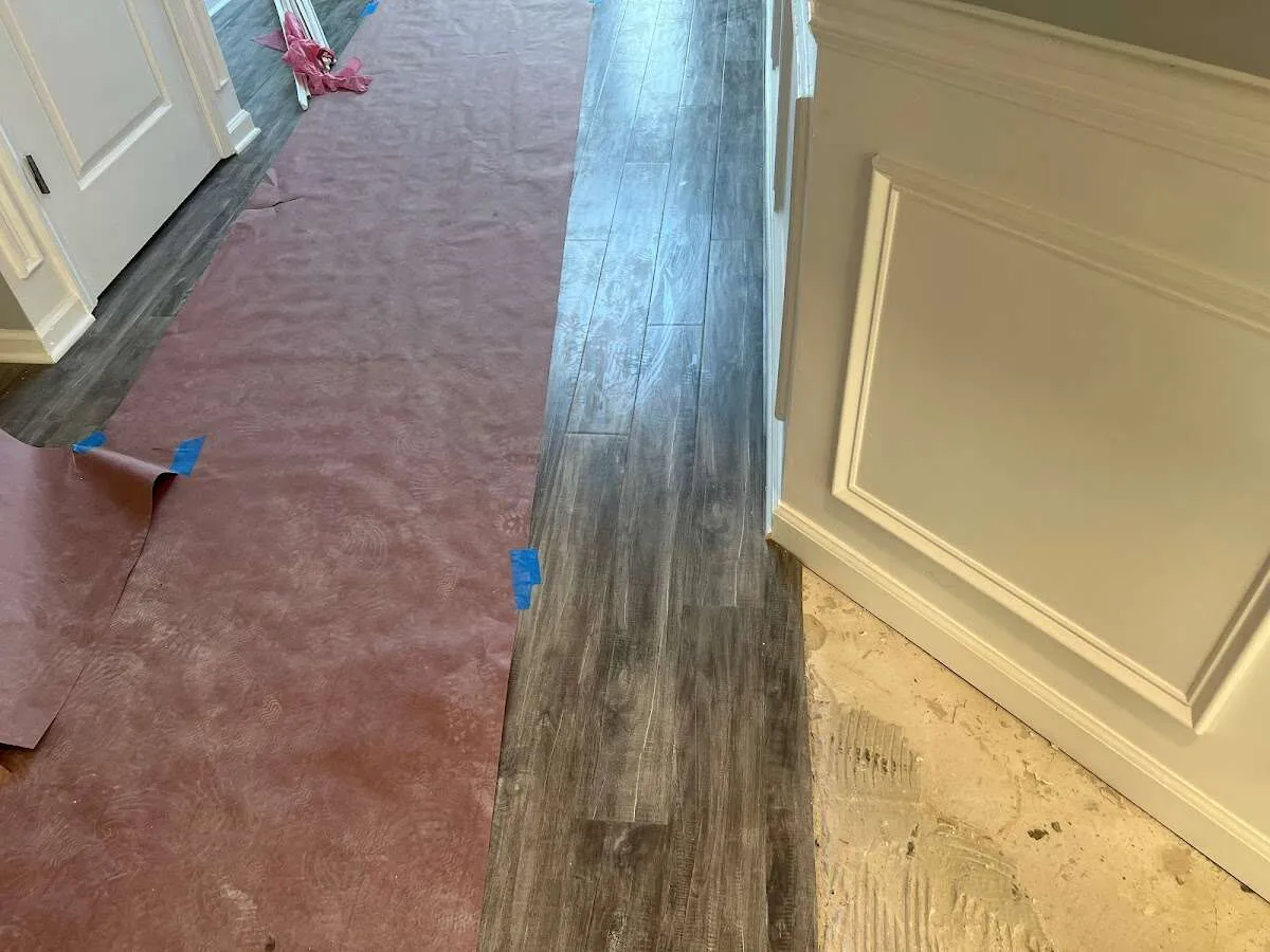 Completed marble shower restoration in Sandpoint